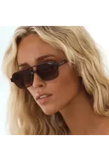 CARVE SUNGLASSES AZORE - GLOSS BLACK SMOKE-YELLOW LENS