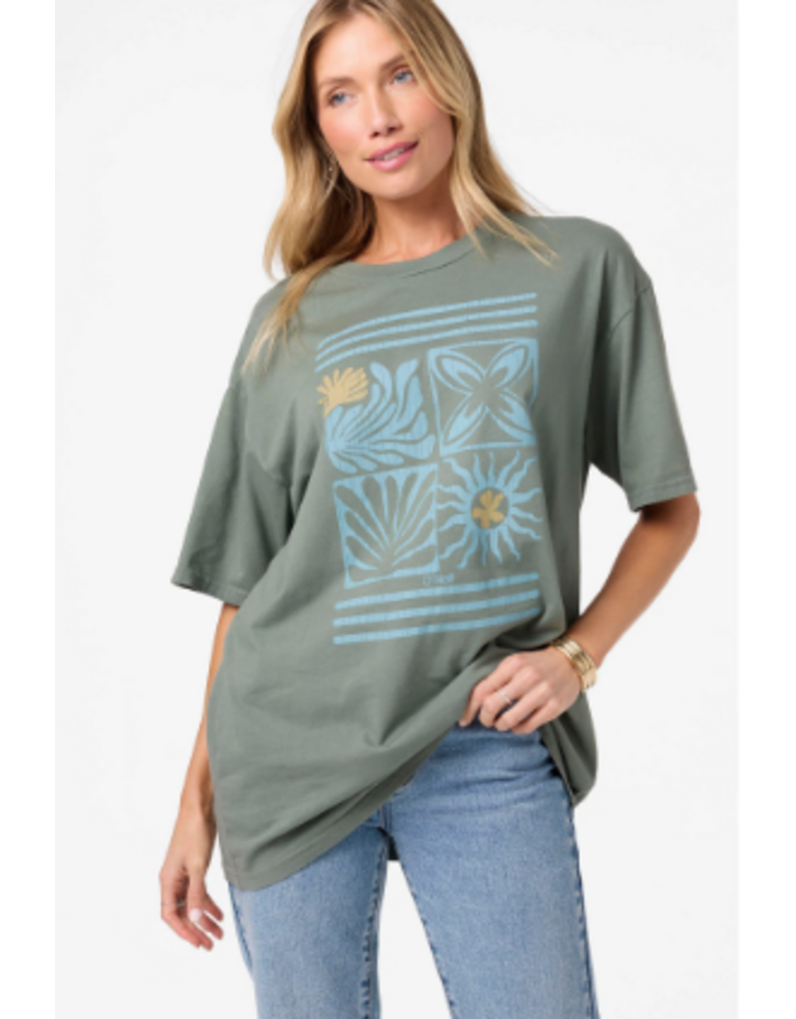 ONEILL OG ELEMENTS OVERSIZED TEE