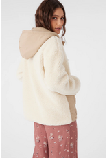 ONEILL Womens MEENA HIGH PILE FLEECE QUILTED JACKET