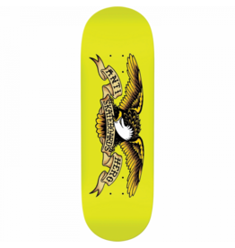 ANTI HERO AH SHAPED EAGLE DECK-10x31.85 HORSE PILL YEL