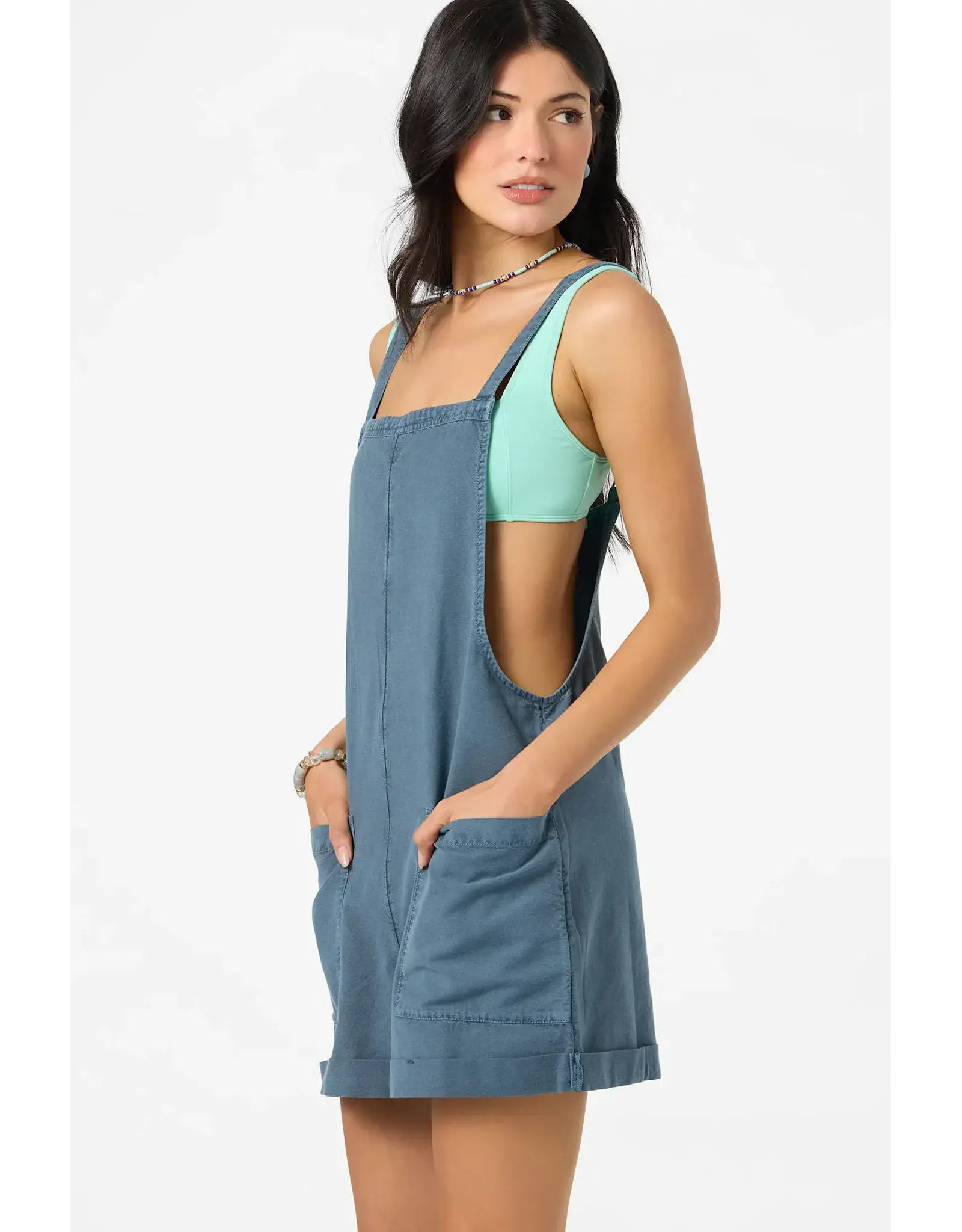 ONEILL Womens ONEILL SUMMERLIN ROMPER - SLATE