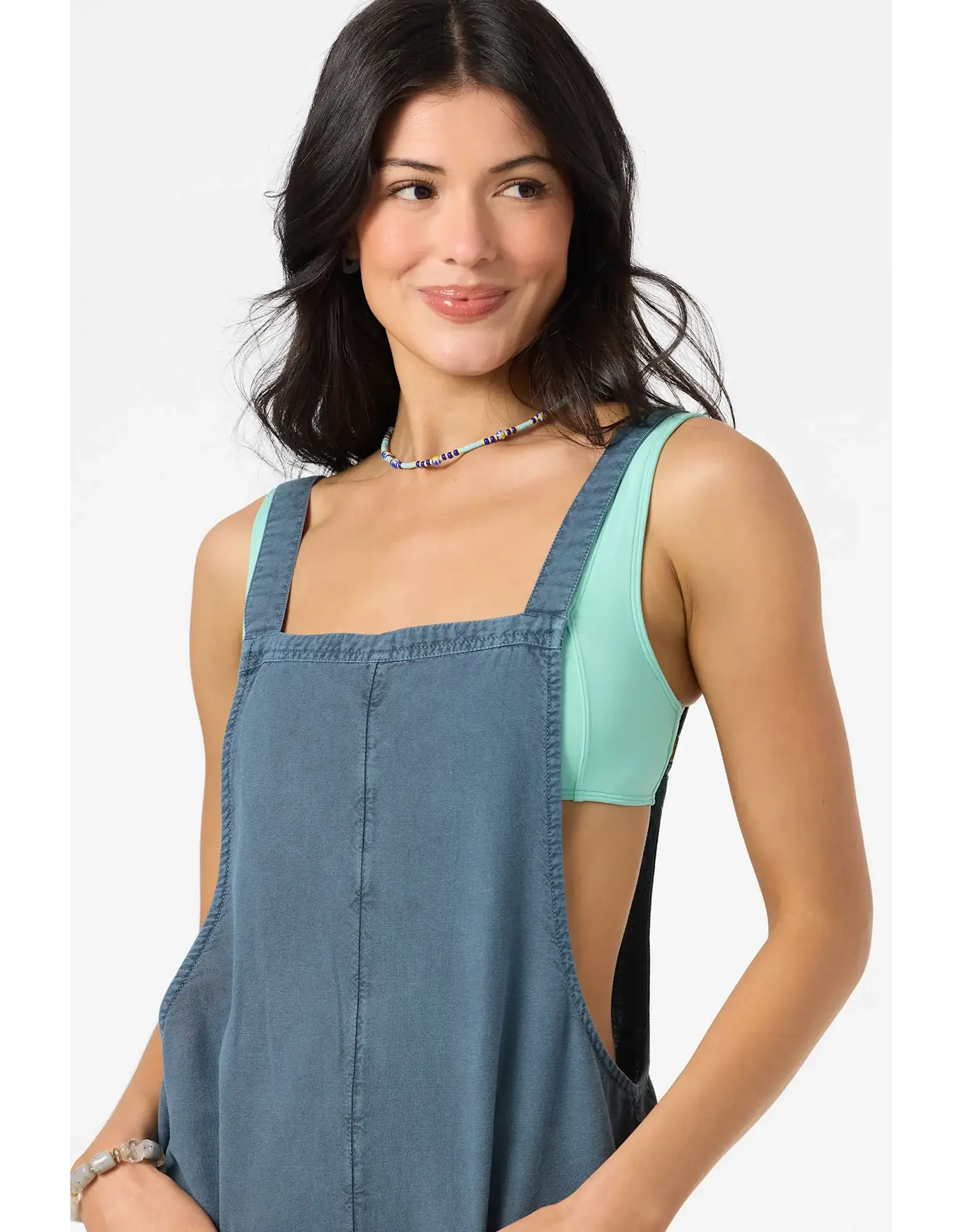 ONEILL Womens ONEILL SUMMERLIN ROMPER - SLATE