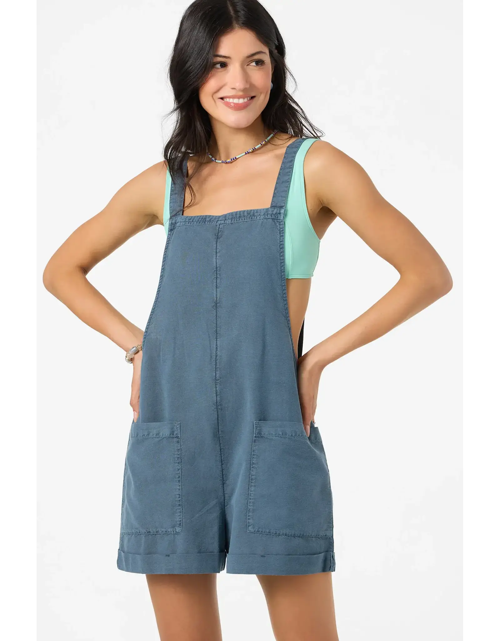ONEILL Womens ONEILL SUMMERLIN ROMPER - SLATE