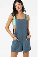 ONEILL Womens ONEILL SUMMERLIN ROMPER - SLATE