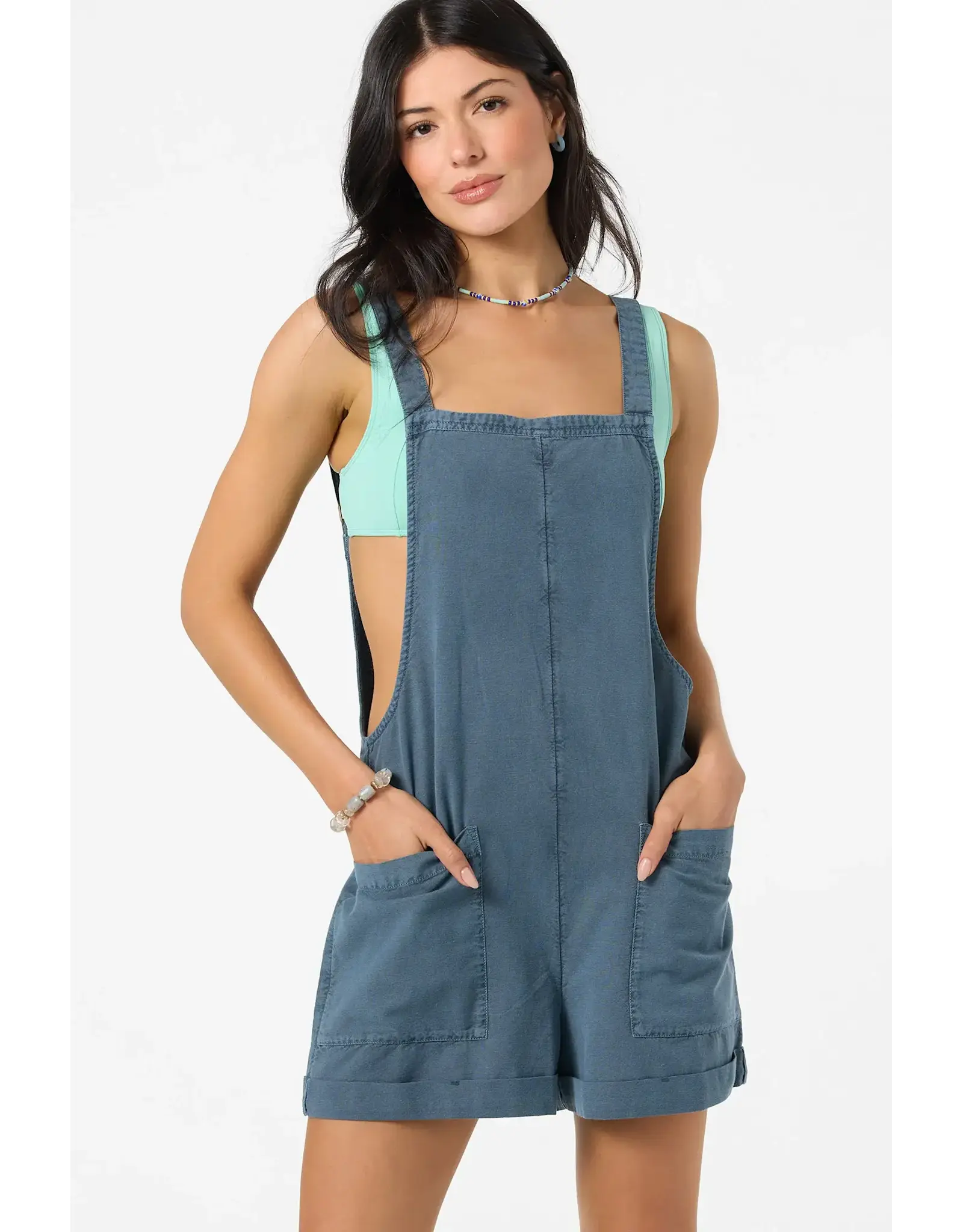 ONEILL Womens ONEILL SUMMERLIN ROMPER - SLATE