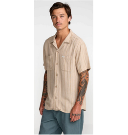 RVCA EXOTICA STRIPE SHORT SLEEVE SHIRT