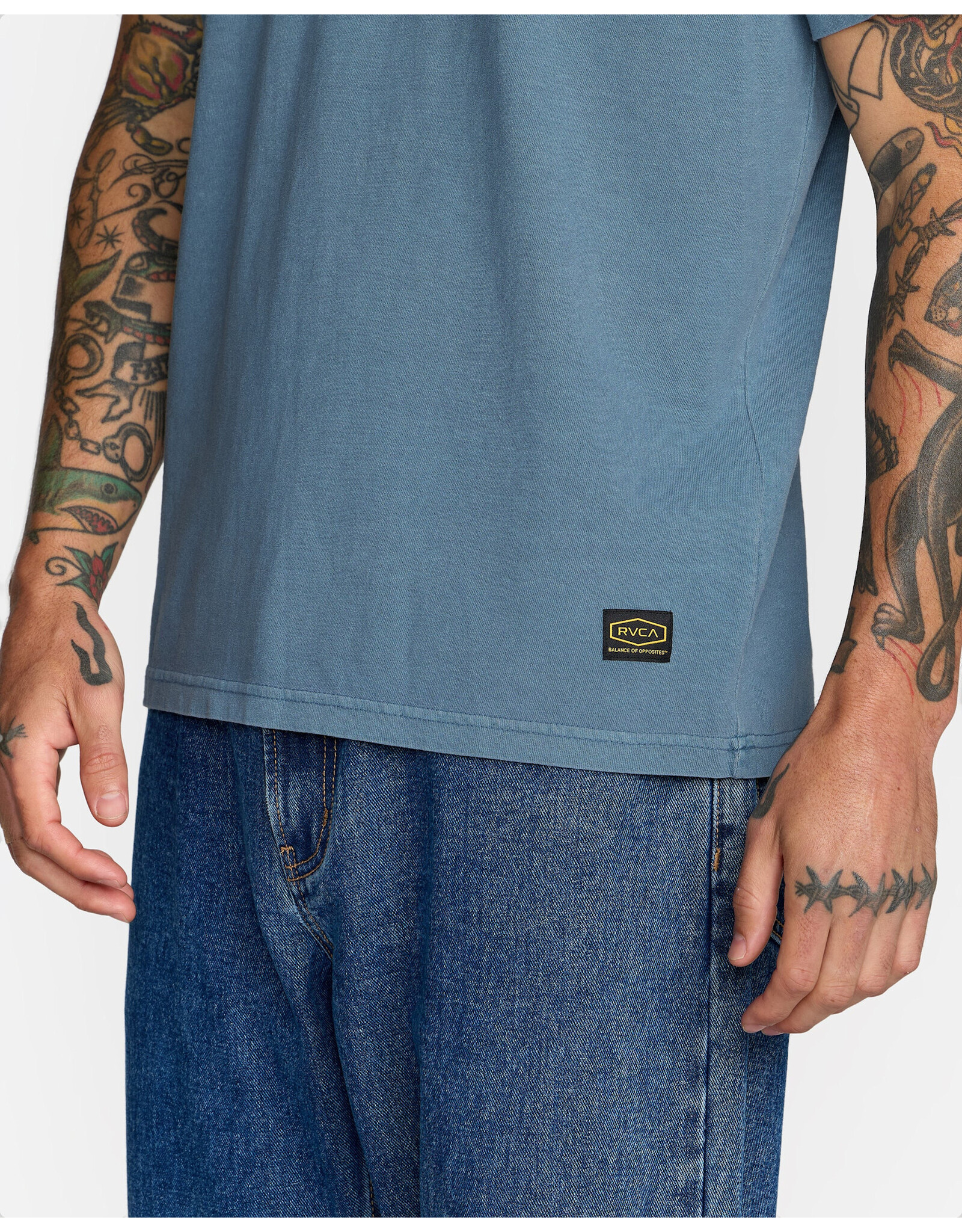 RVCA RVCA MIDWEIGHT LABEL SS