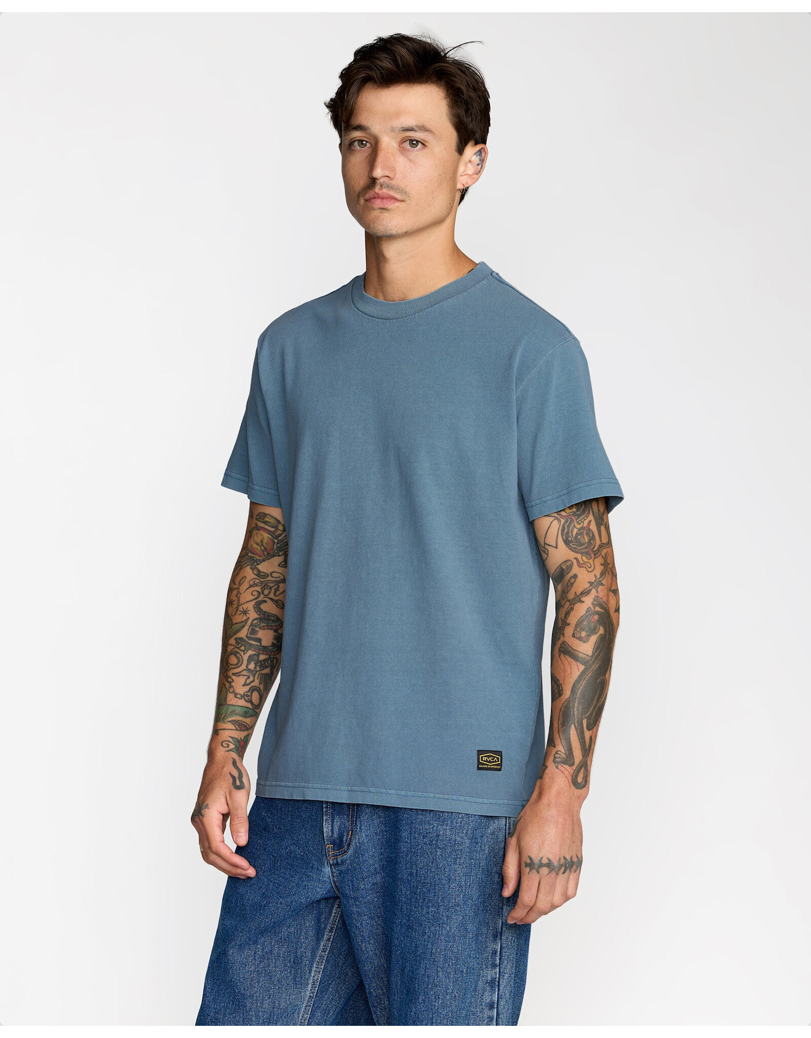 RVCA RVCA MIDWEIGHT LABEL SS