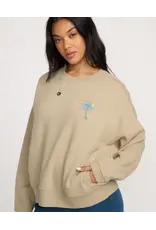 BILLABONG GIRLS Palmin Camp Crewneck Sweatshirt