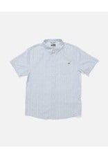 SALTY CREW Breezer Perforated Button Up - Off White