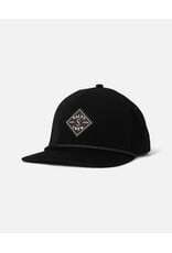 SALTY CREW Long Range Tech Snapback - Black