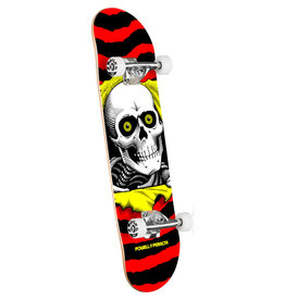 POWELL PERALTA Powell Peralta Ripper Birch Complete Skateboard Red/Yellow - 7.75 X 31.08