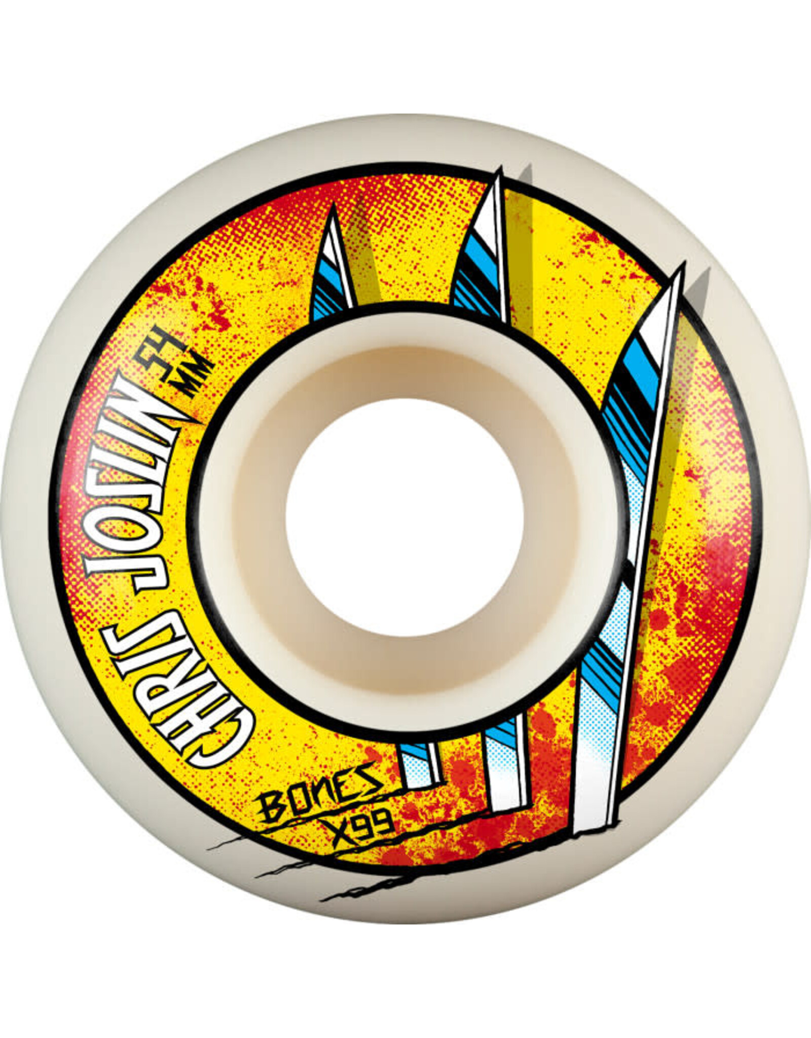 POWELL PERALTA BONES WHEELS X-Formula Skateboard Wheels Joslin Slice of Life 54 V1 Standard 99A 4PK