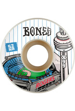 BONES BONES WHEELS X-Formula Skateboard Wheels Rogers Centre 52mm V1 99A 4pk White