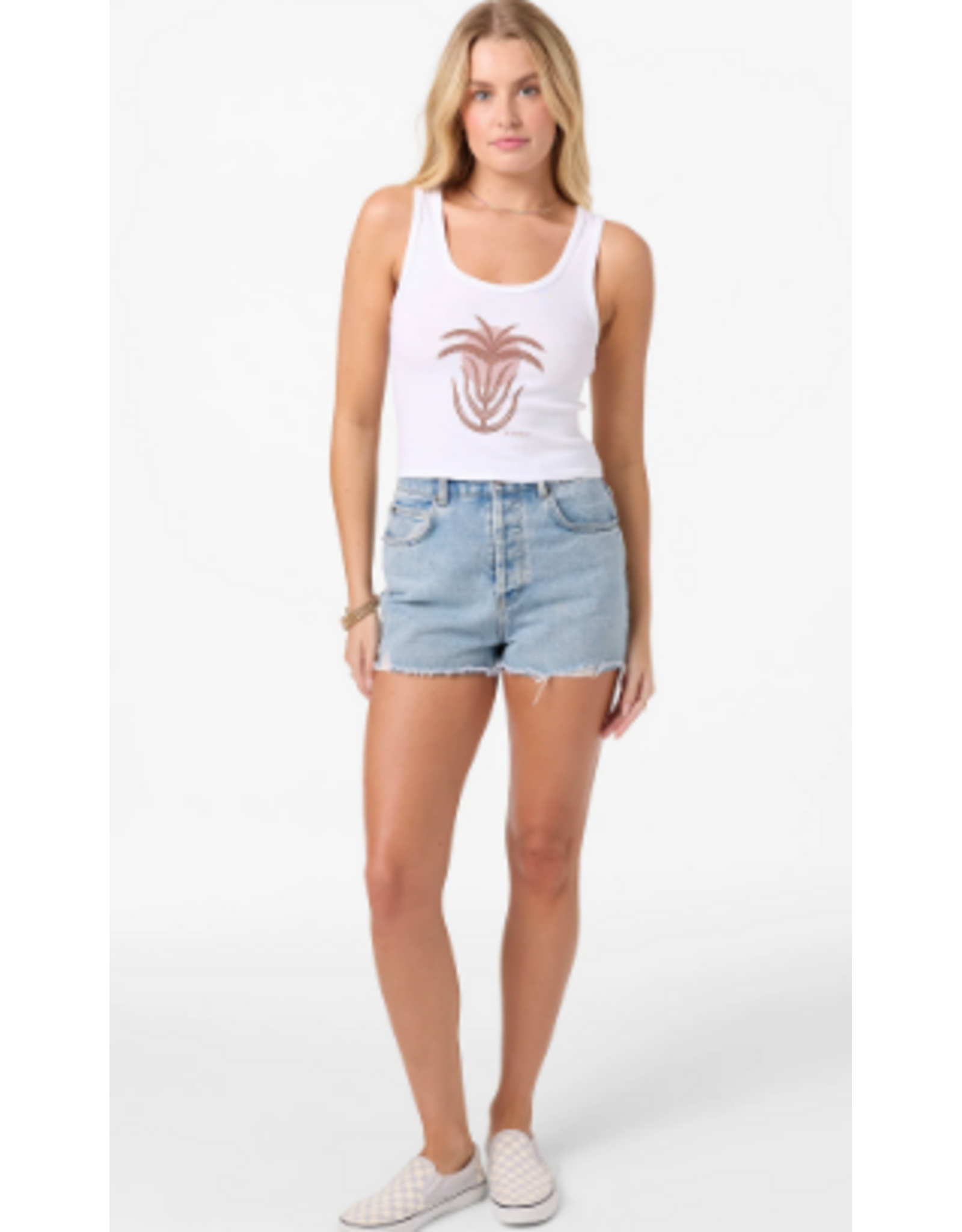 ONEILL PALM SUN SCOOP NECK TANK