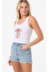 ONEILL PALM SUN SCOOP NECK TANK