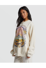 BILLABONG RIDE IN OVERSIZED CREWNECK SWEATSHIRT