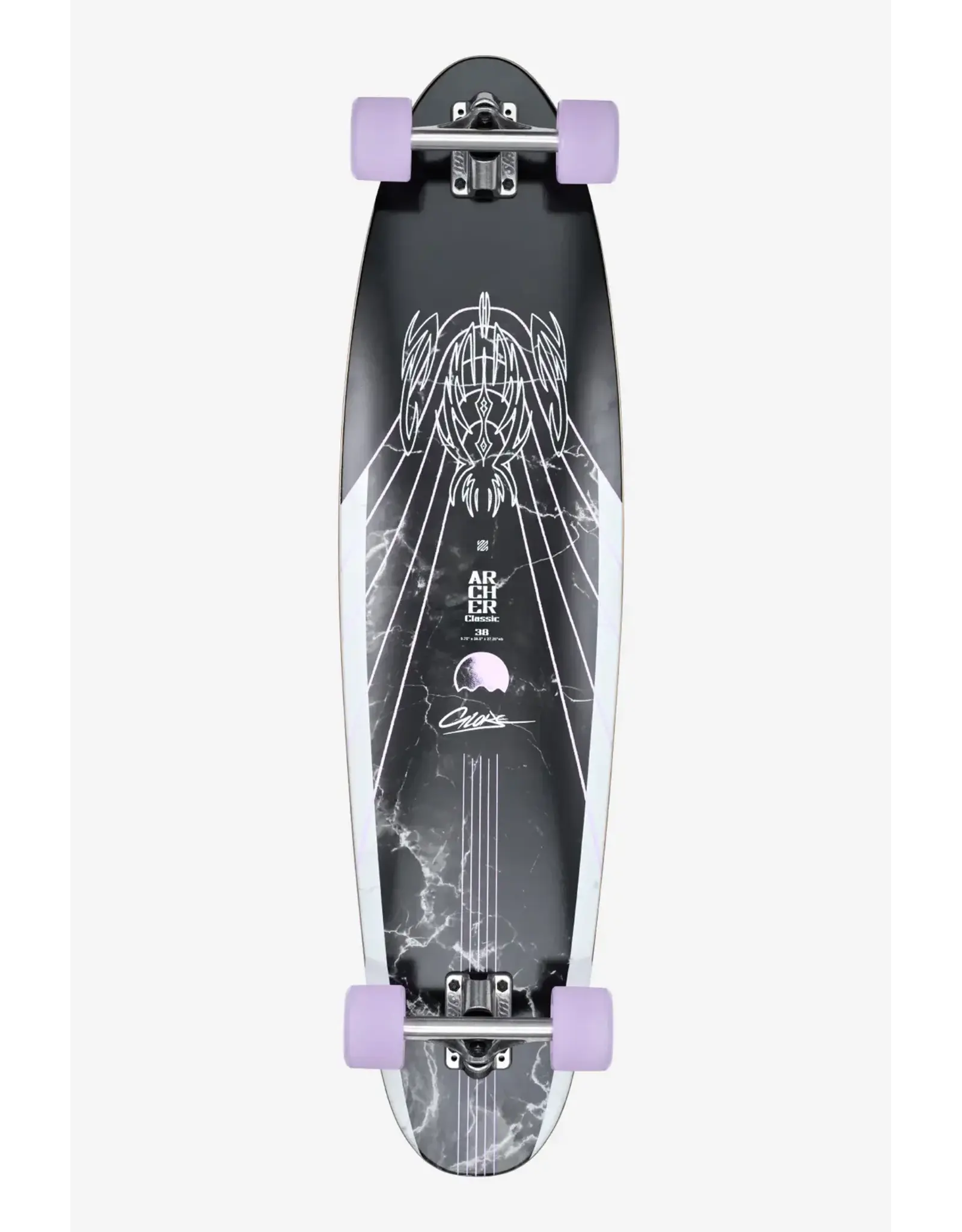 GLOBE ARCHER CLASSIC LONGBOARD 38" - BAMBOO PURPLE