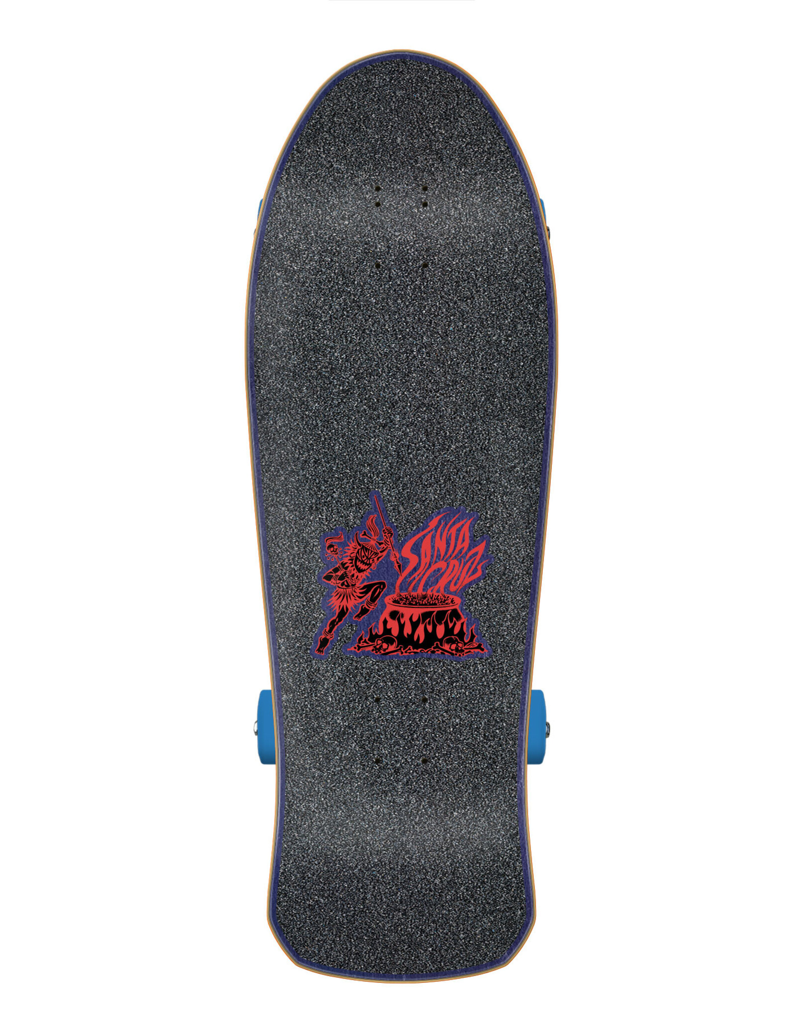 santa cruz Salba Tiger 10.3in x 31.1in Shaped Cruiser Skateboard Santa Cruz SKU: #11117585