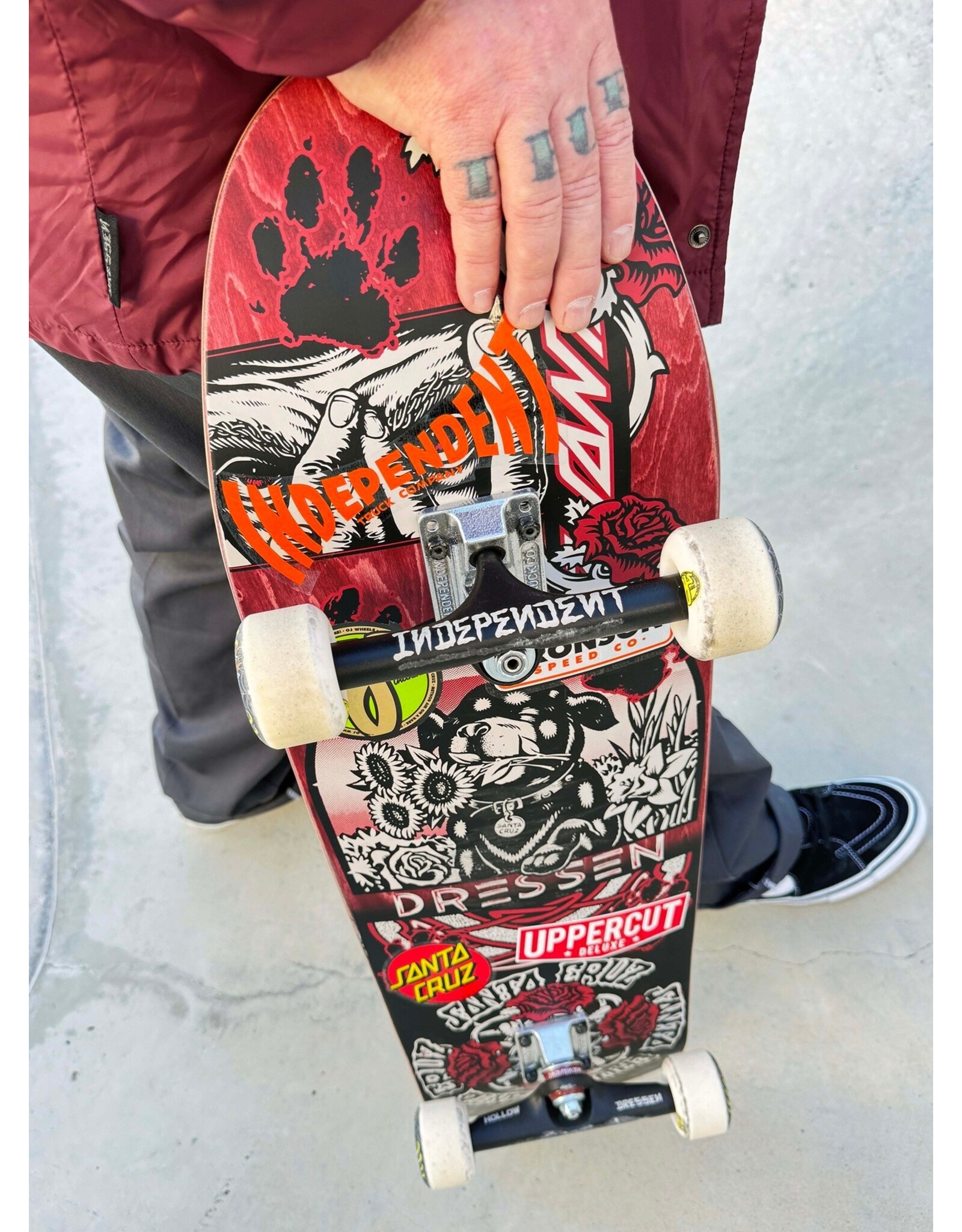 INDEPENDENT Independent Stage 4 Hollow Eric Dressen Pro Black Silver Standard Skateboard Trucks SKU: #33132658