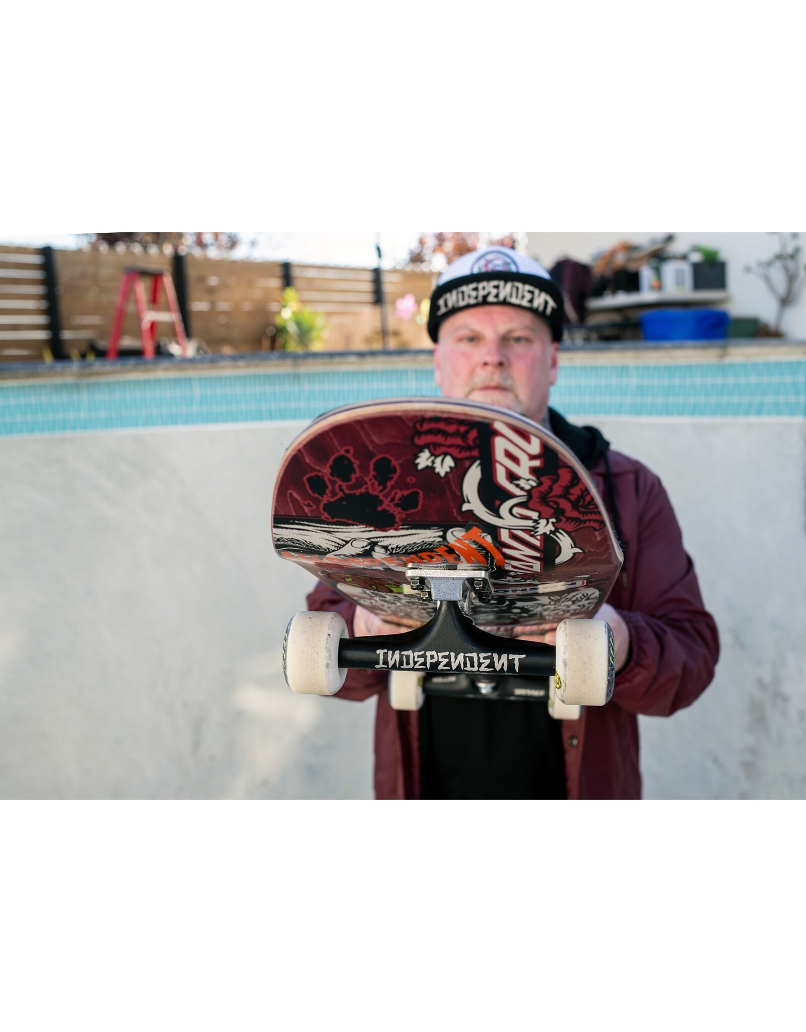 INDEPENDENT Independent Stage 4 Hollow Eric Dressen Pro Black Silver Standard Skateboard Trucks SKU: #33132658