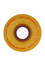RICTA 56mm Clouds Mustard 86a Ricta Skateboard Wheels SKU: #22223453