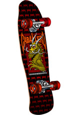 POWELL PERALTA Powell Peralta Classic Cruiser Cab Street Dragon Birch Complete Skateboard Black/Red x 8 x 29.5