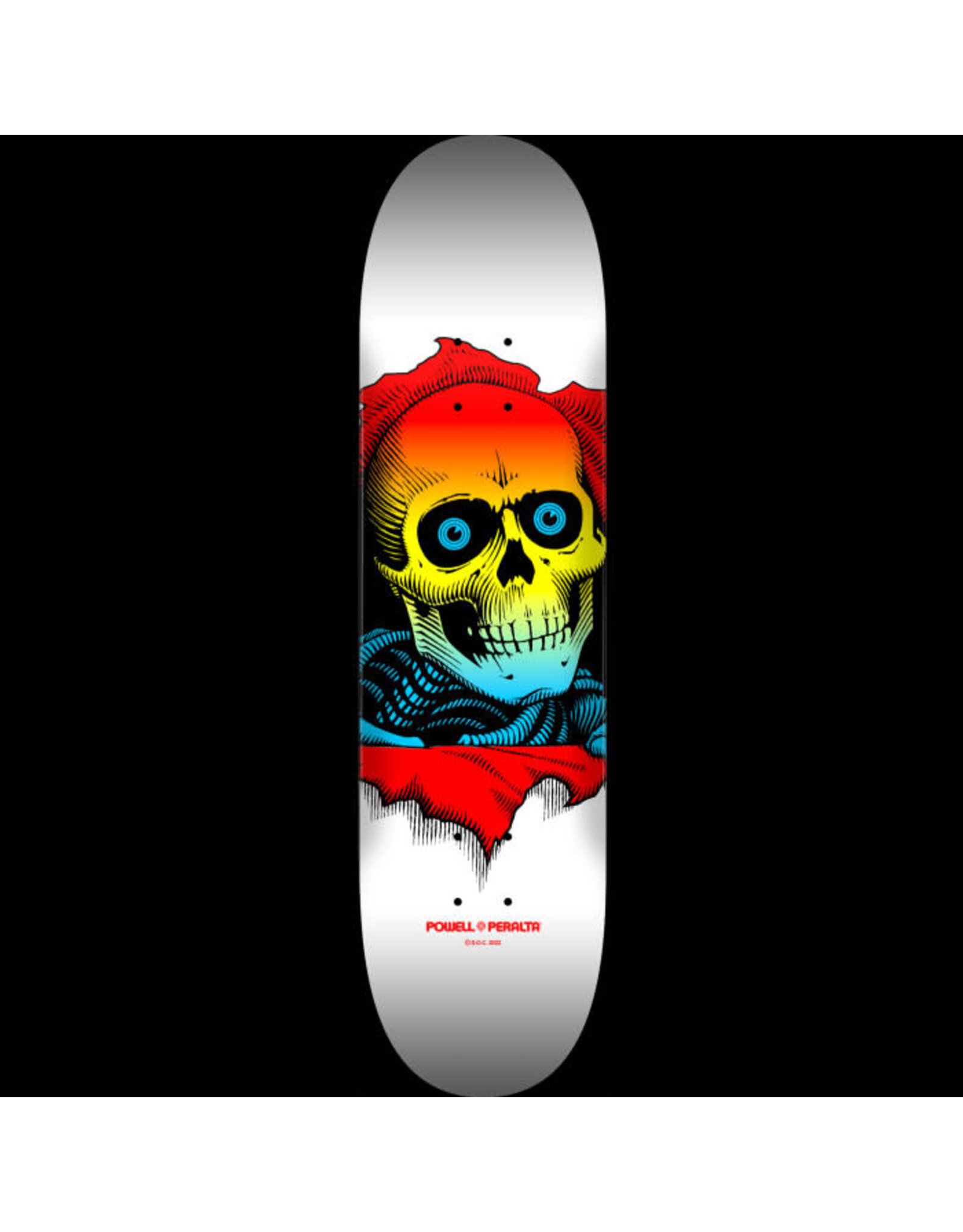 POWELL PERALTA Powell Peralta Ripper Skateboard Deck Yellow Fade / White - Shape 242 - 8 x 31.45