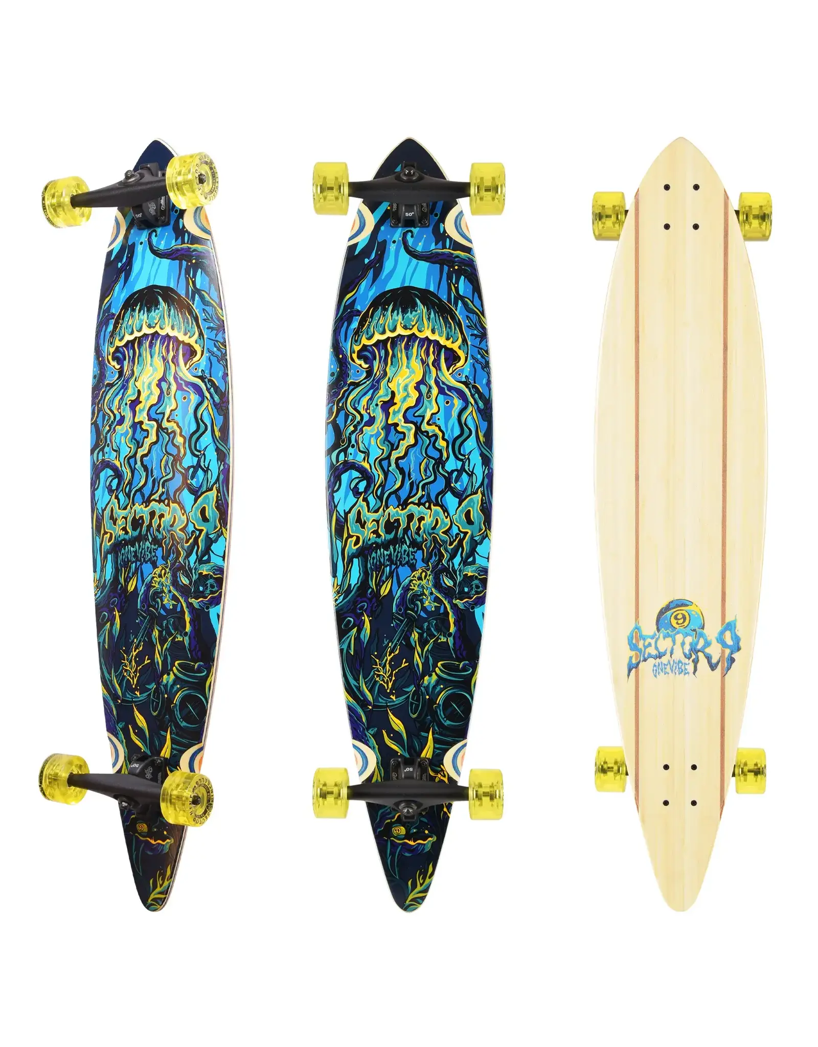 SECTOR 9 MAVERICK JELLY LONGBOARD COMPLETE