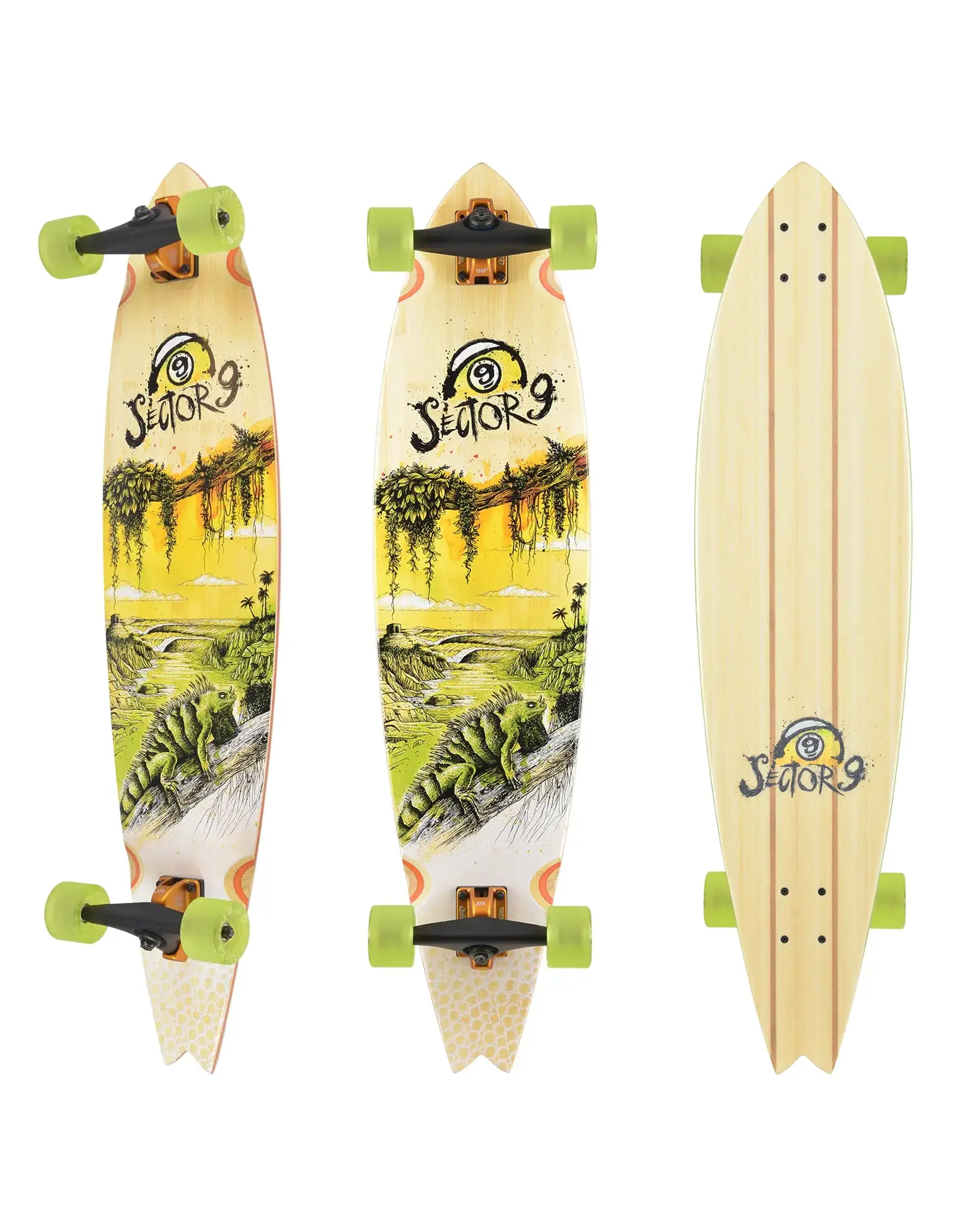 SECTOR 9 OFFSHORE TEMPLE LONGBOARD COMPLETE