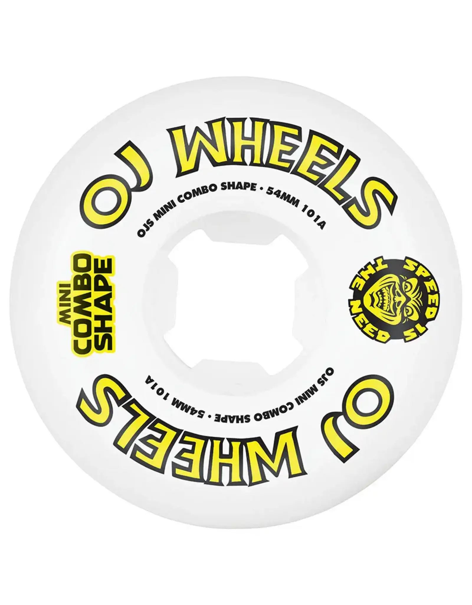 OJ WHEELS 54mm Team Line Original Mini Combo 101a OJ Wheels