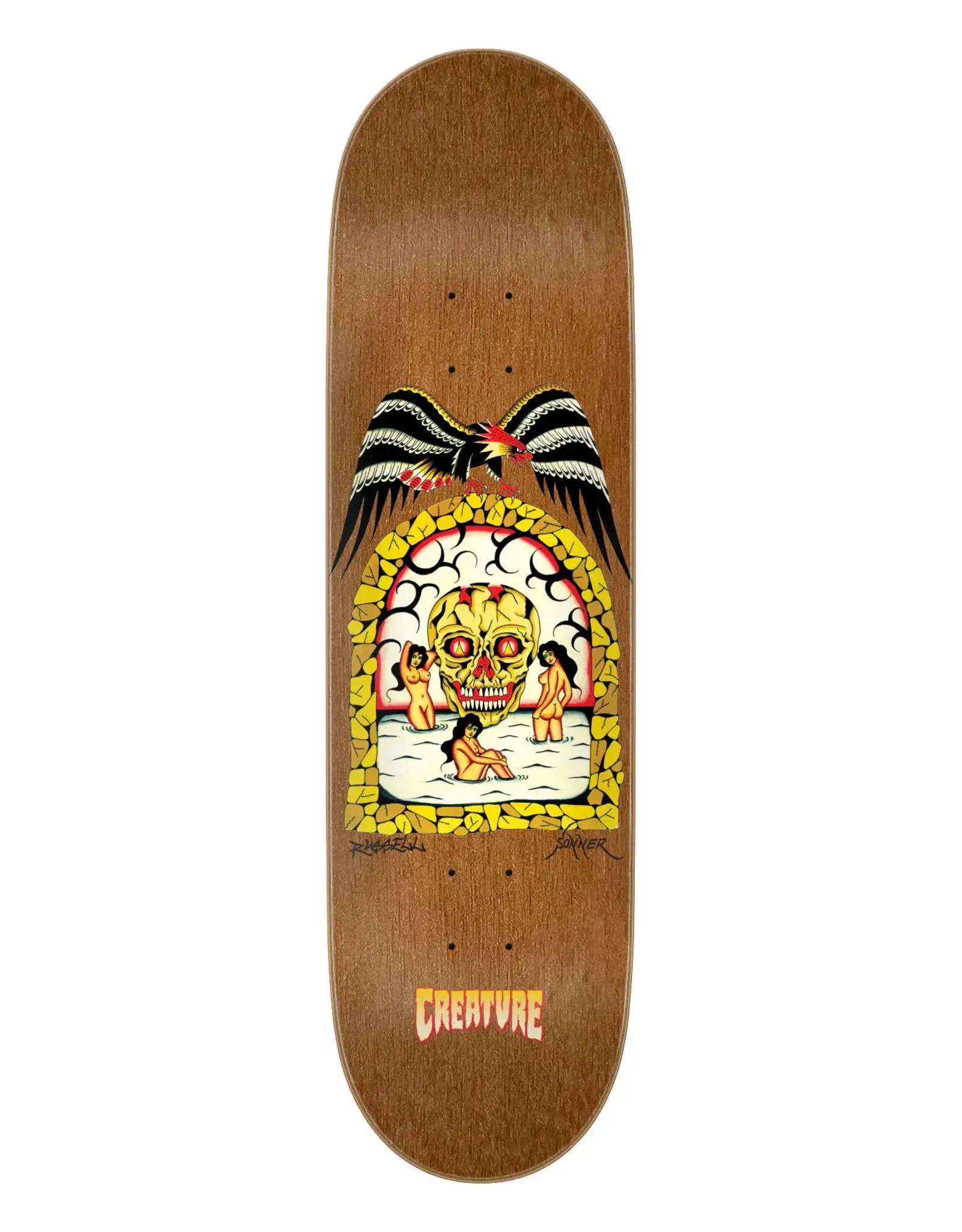 CREATURE Russel Flash Pro Stumps 8.60in x 31.95in Creature Deck