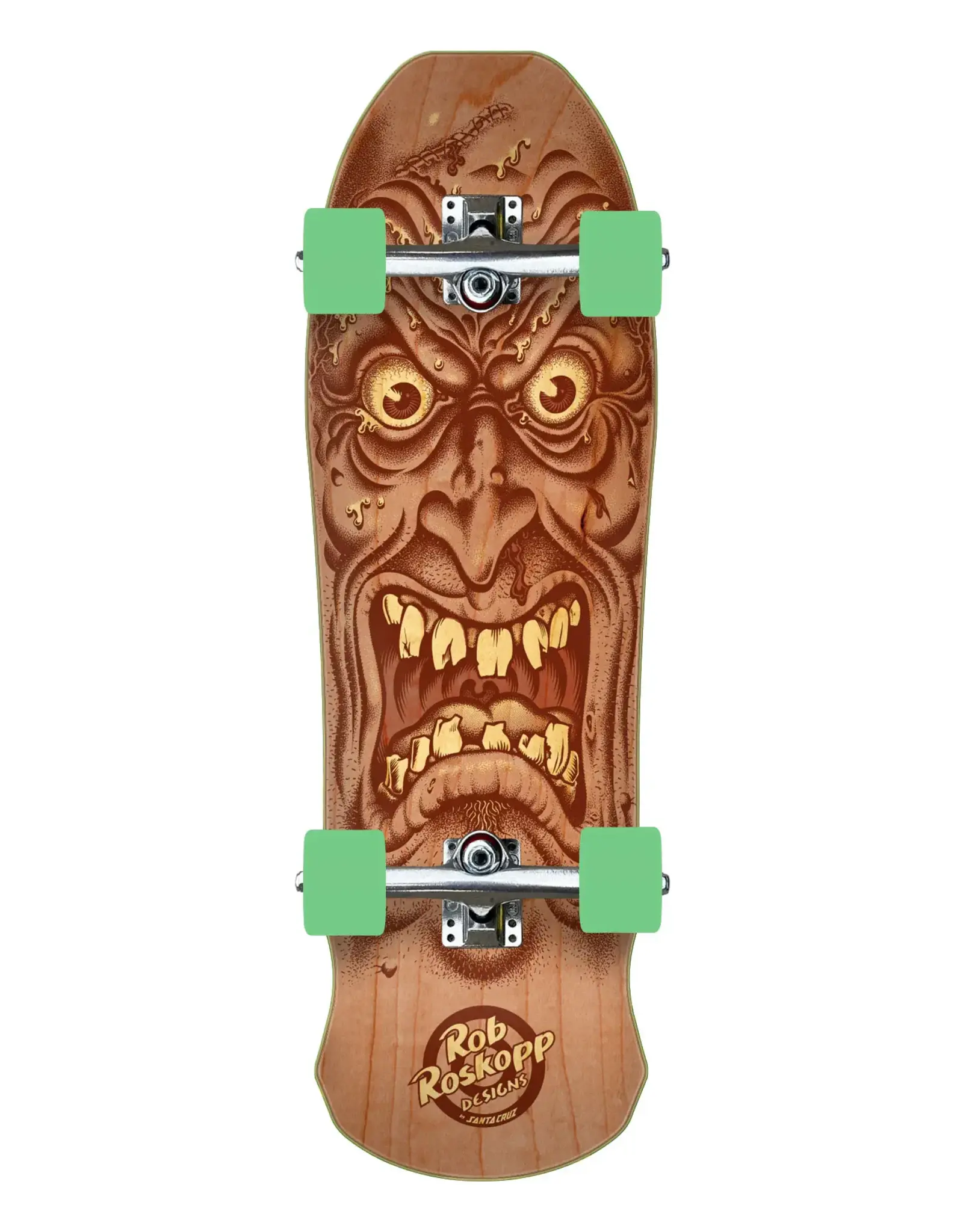 santa cruz Roskopp Face 9.5in x 31in Shaped Cruzer Santa Cruz