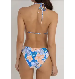 RHYTHM BLANCA FLORAL SLIDE TRI TOP