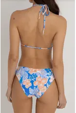 RHYTHM BLANCA FLORAL SLIDE TRI TOP