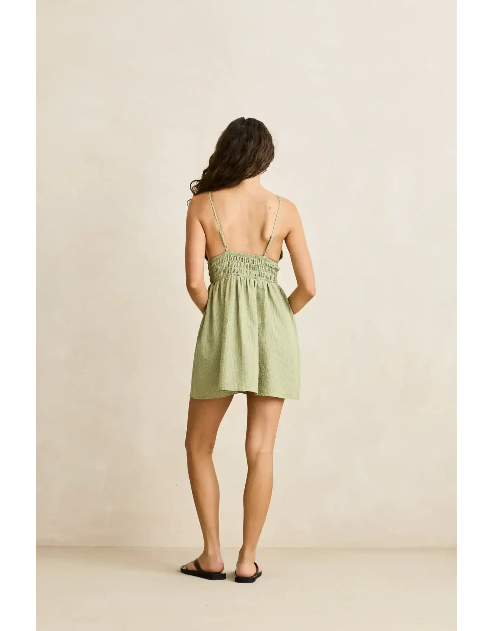 RHYTHM RHYTHM VISTA STRIPE MINI DRESS