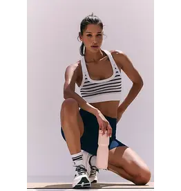 free people movement Go To Striped Sports Bra
