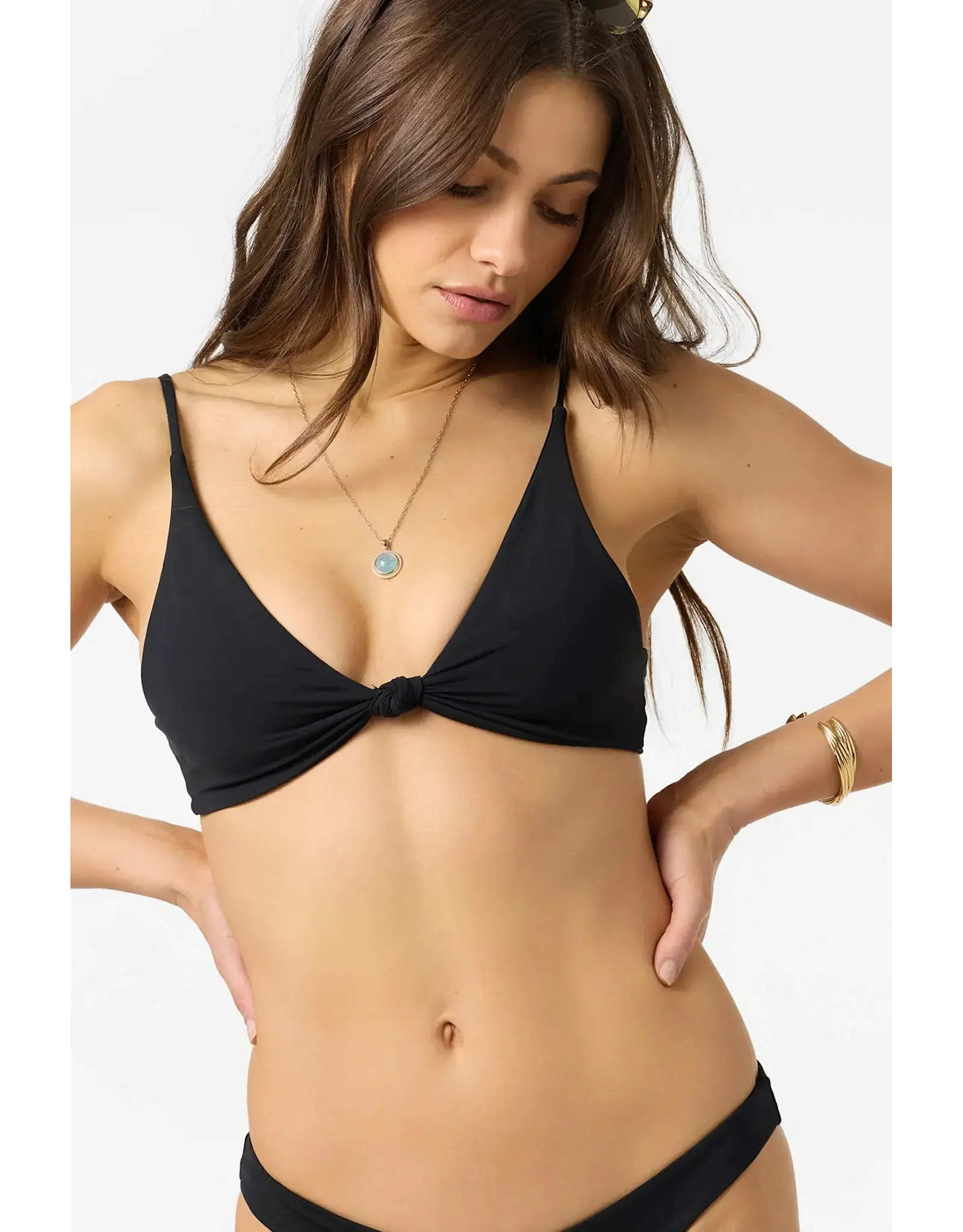 ONEILL Saltwater Solids Pismo Bralette Top SMALL