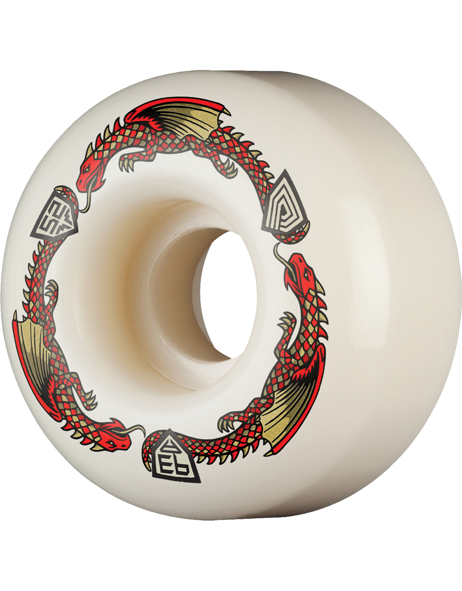 POWELL PERALTA PWL/P DF V1 RED DRAGON 93A 52/31MM WHT Powell Peralta