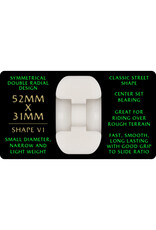 POWELL PERALTA Powell Peralta Dragons 88A - V1 Symmetrical Shape - Narrow Ride Patch - 52mm x 31mm 88A V1 Skateboard Wheels 4pk