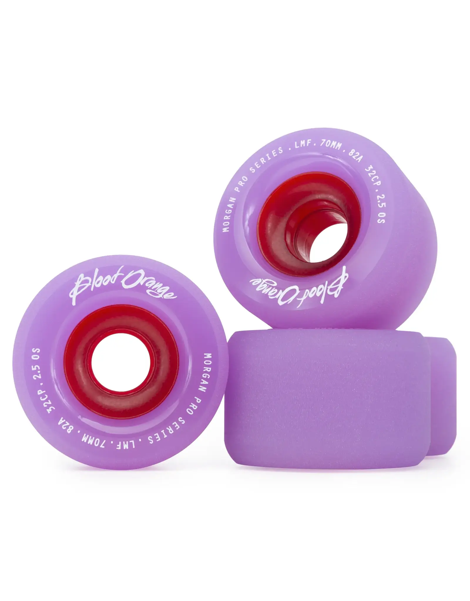 BLOOD ORANGE BLOOD ORANGE MORGAN PRO SERIES 70MM/82A LAVENDER WHEELS