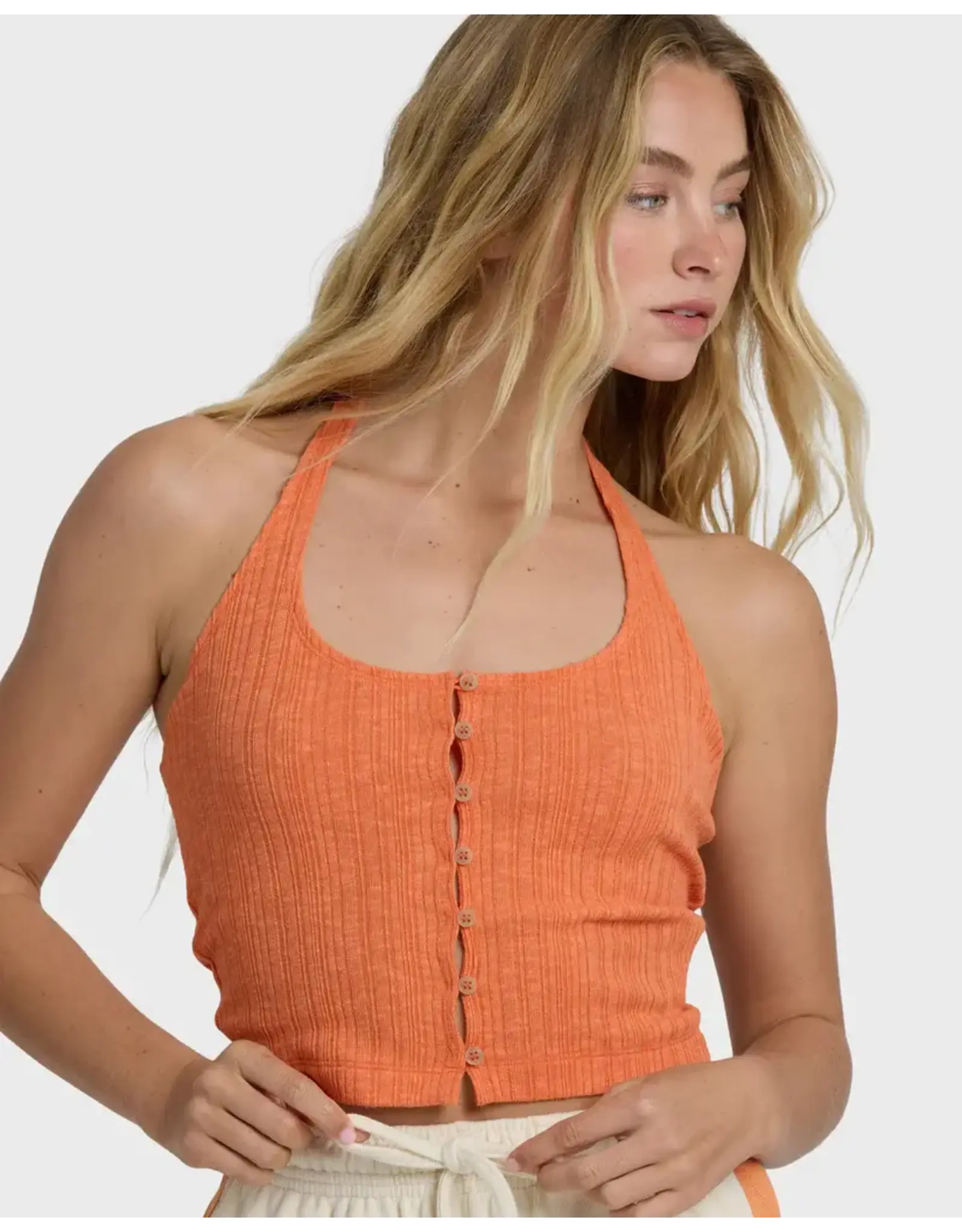 BILLABONG Friday Night Knit Halter Top-BILLABONG