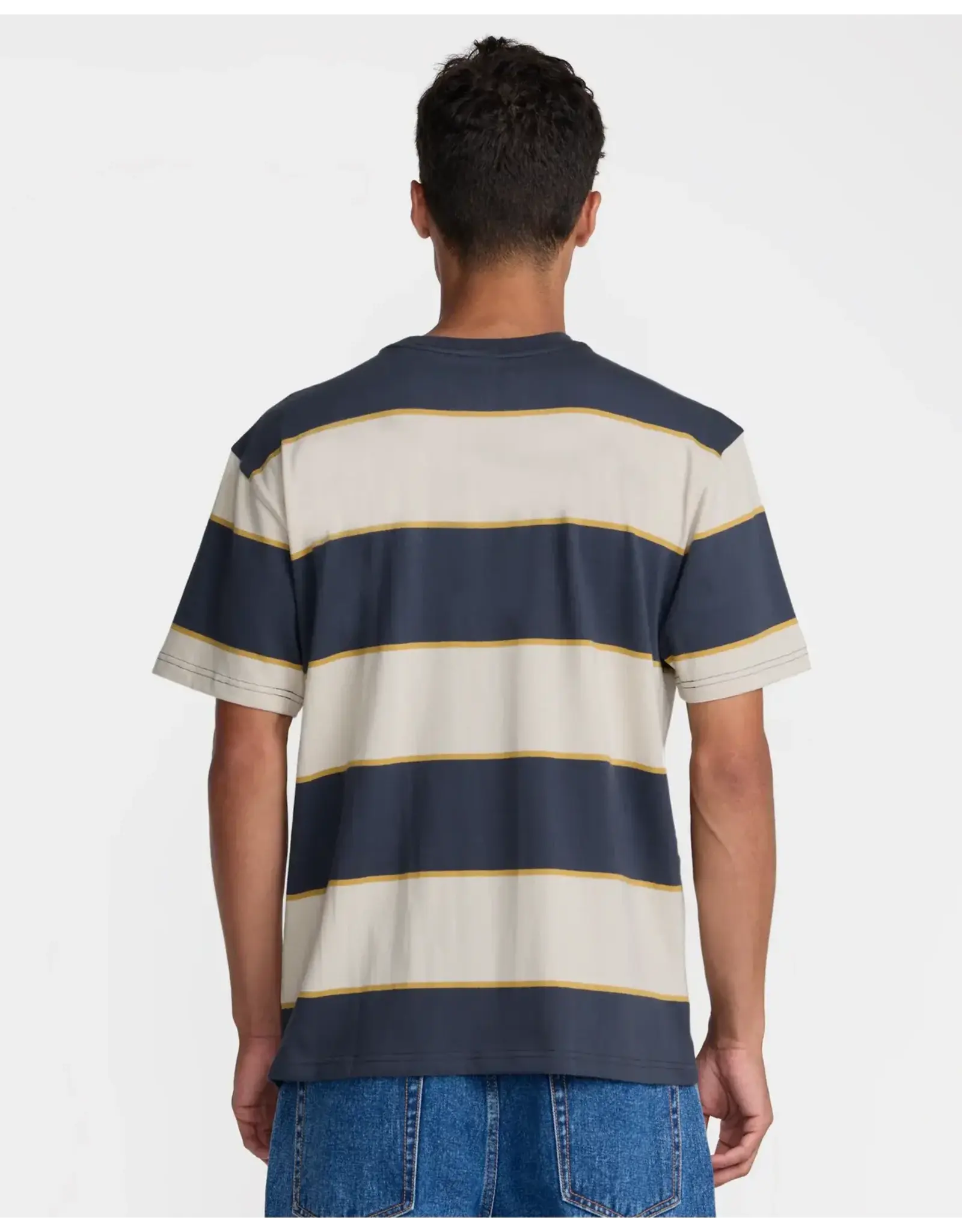 RVCA Guys DAYSHIFT STRIPE SHORT SLEEVE TEE