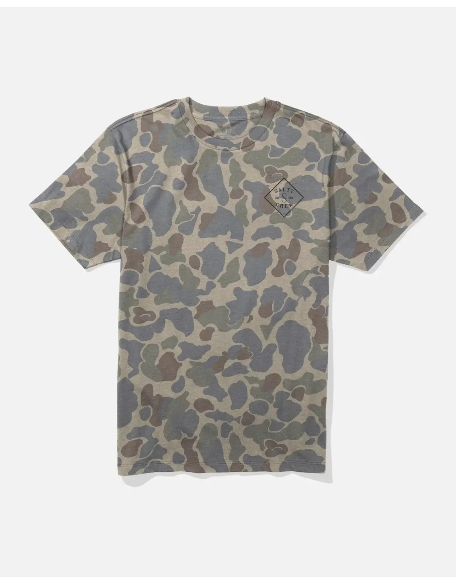 SALTY CREW Tippet Ranger Crew Tee - Sand Camo