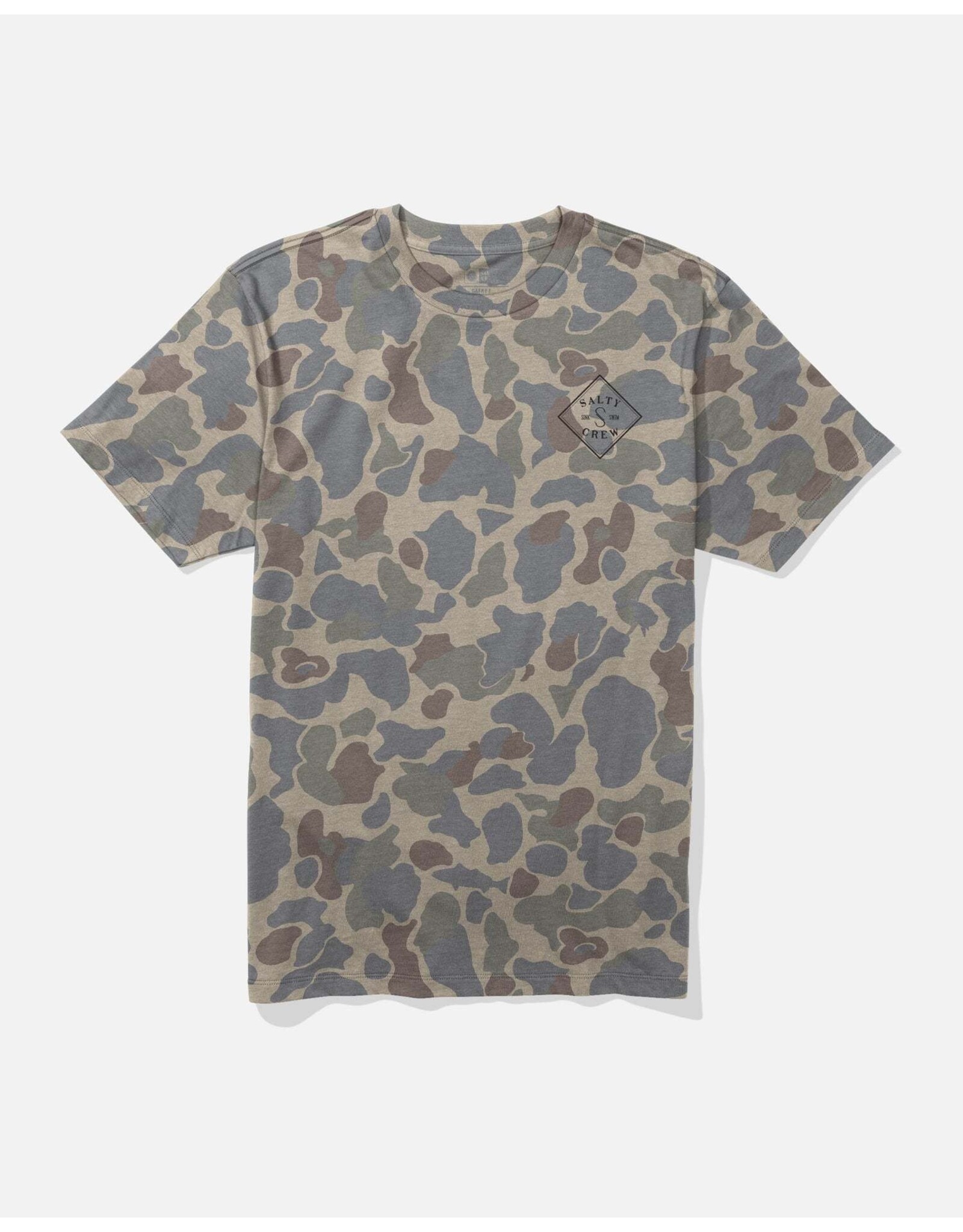 SALTY CREW Tippet Ranger Crew Tee - Sand Camo