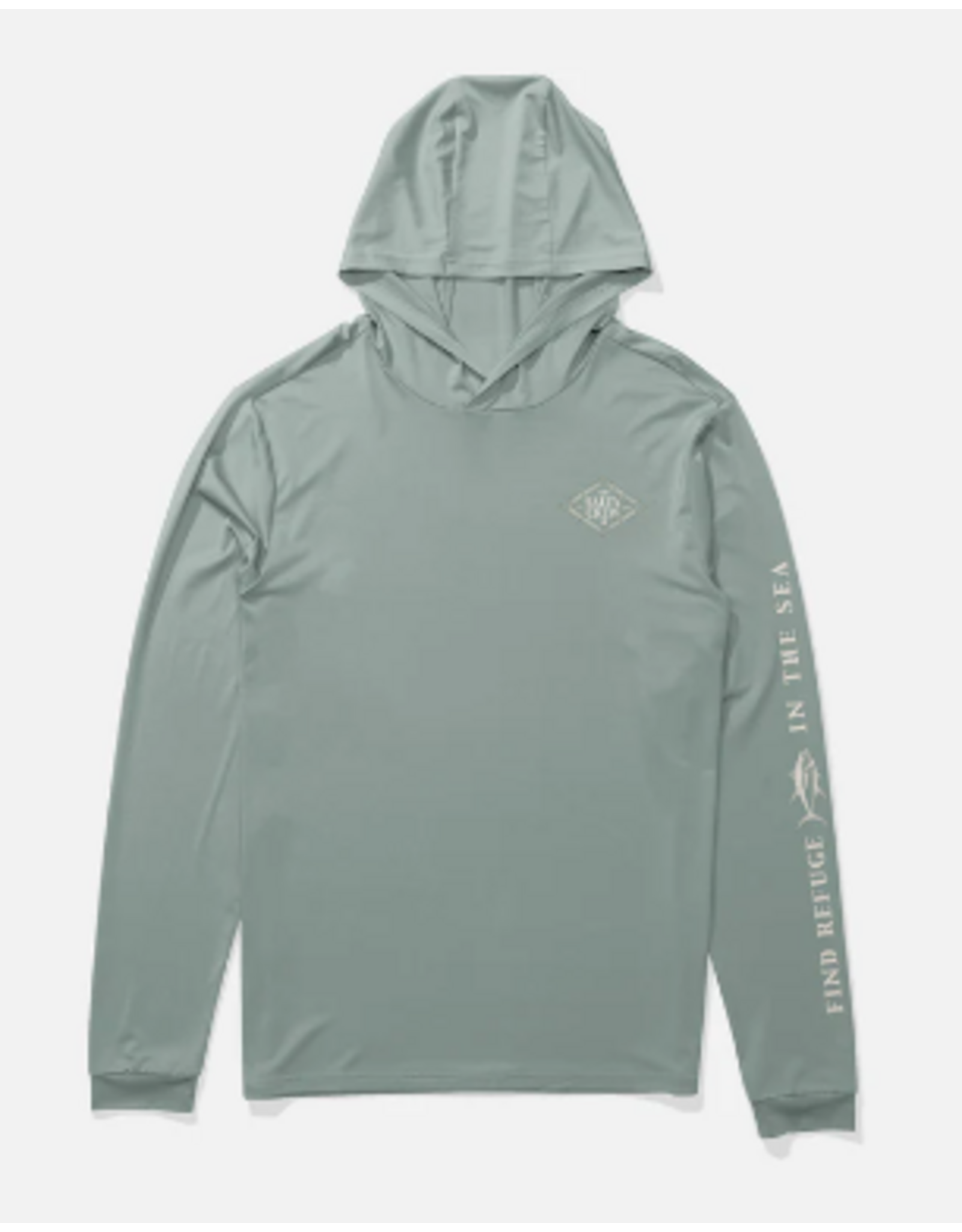 SALTY CREW Iconic Hood Sunshirt Jade