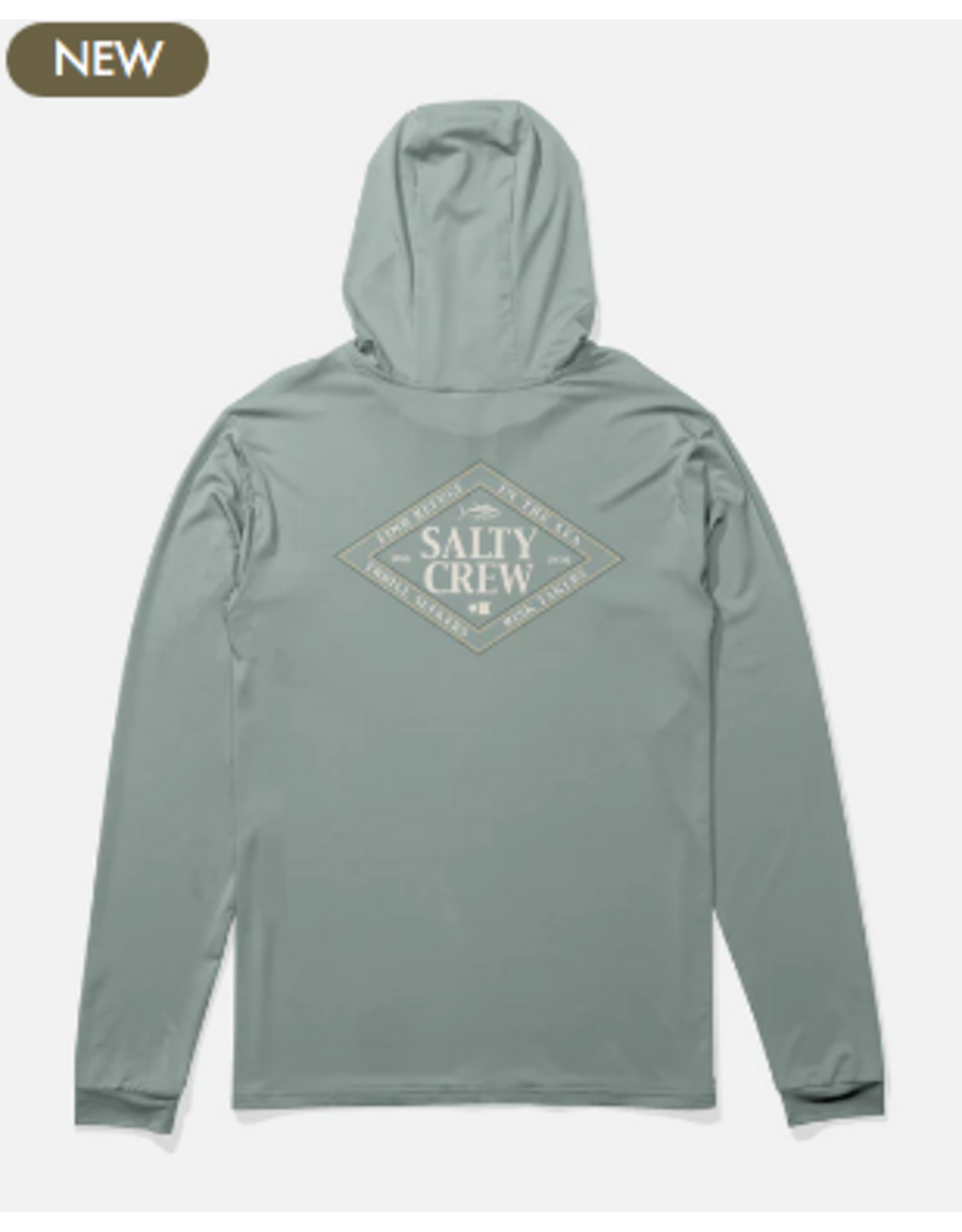 SALTY CREW Iconic Hood Sunshirt Jade