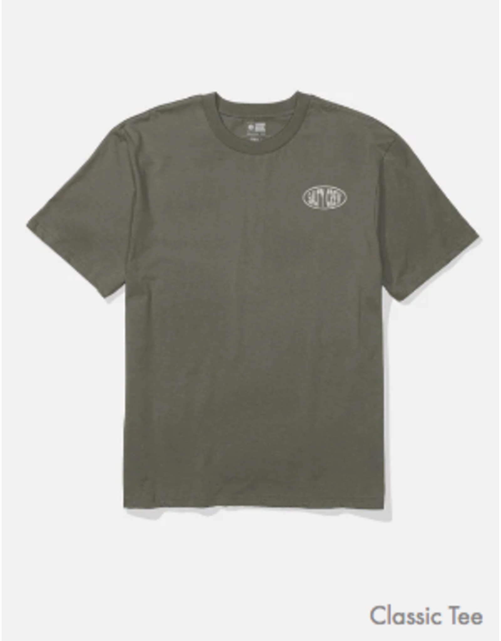 SALTY CREW Signage Classic Tee - Dusty Olive
