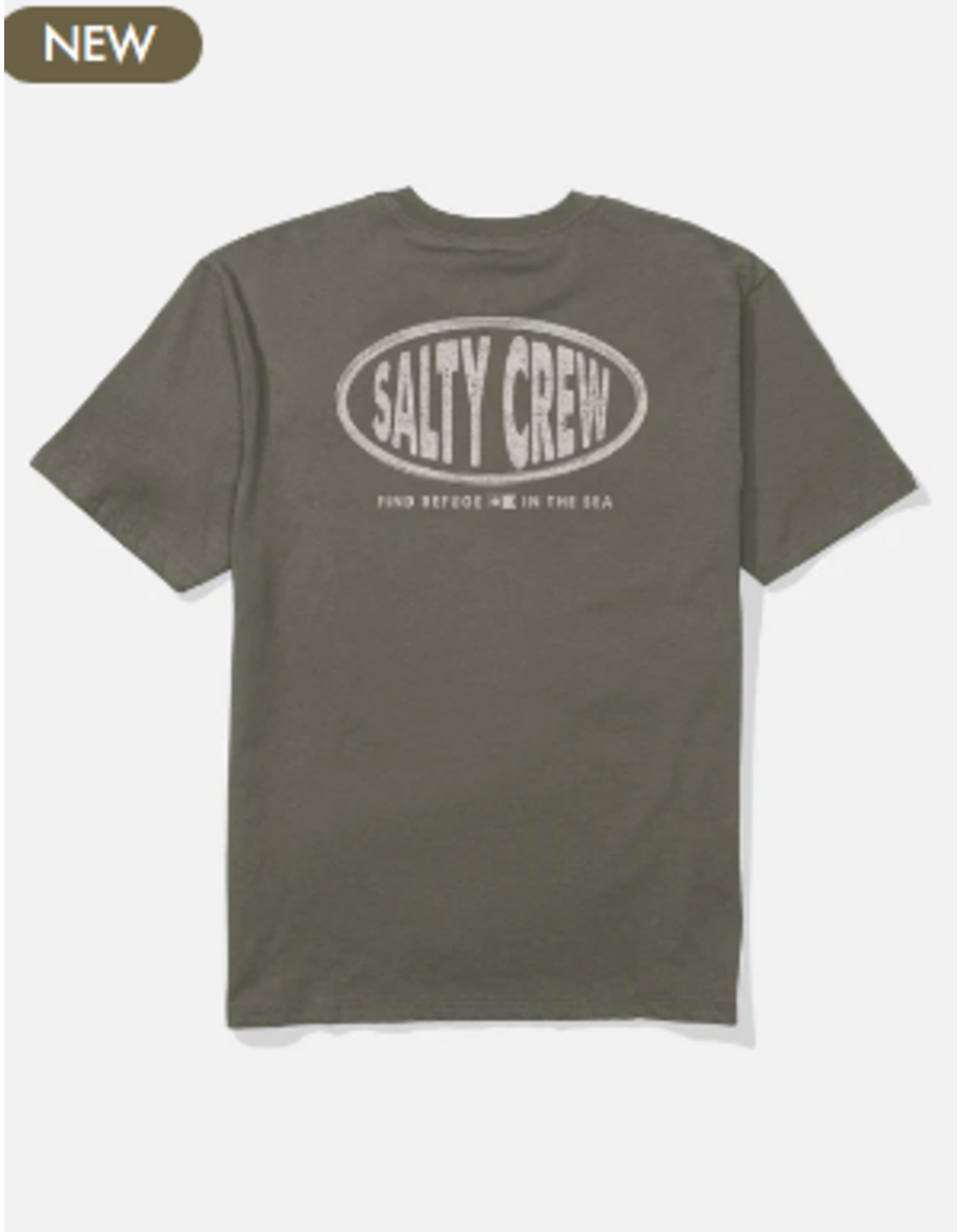 SALTY CREW Signage Classic Tee - Dusty Olive