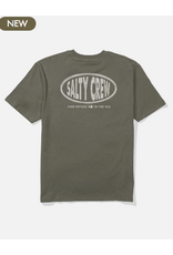 SALTY CREW Signage Classic Tee - Dusty Olive